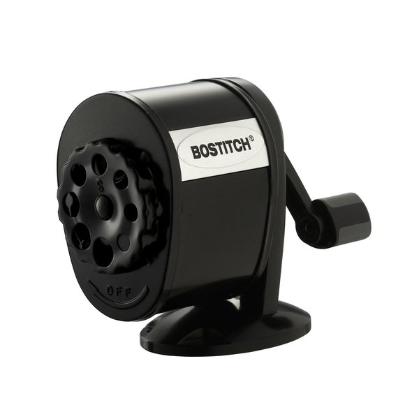 Bostitch Antimicrobial* Manual Pencil Sharpener MPS1-BLK